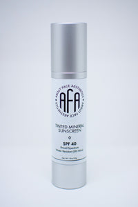 AFA Tinted Mineral Sunscreen SPF40